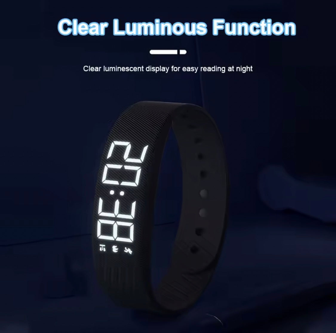 MondoBravo Braccialetto Vibrante — Svegliati in Silenzio Senza Disturbare il Tuo Partner