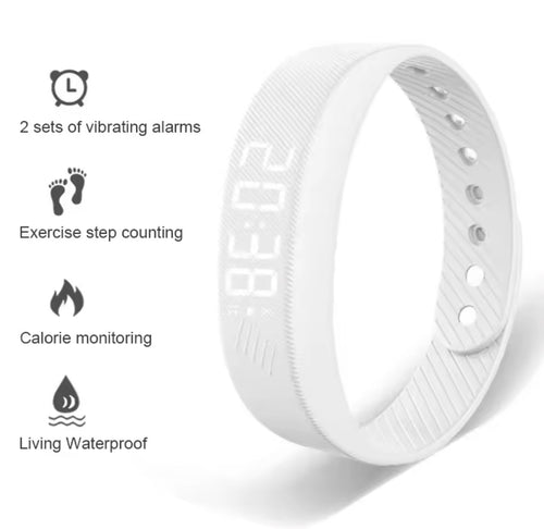 MondoBravo Braccialetto Vibrante — Svegliati in Silenzio Senza Disturbare il Tuo Partner