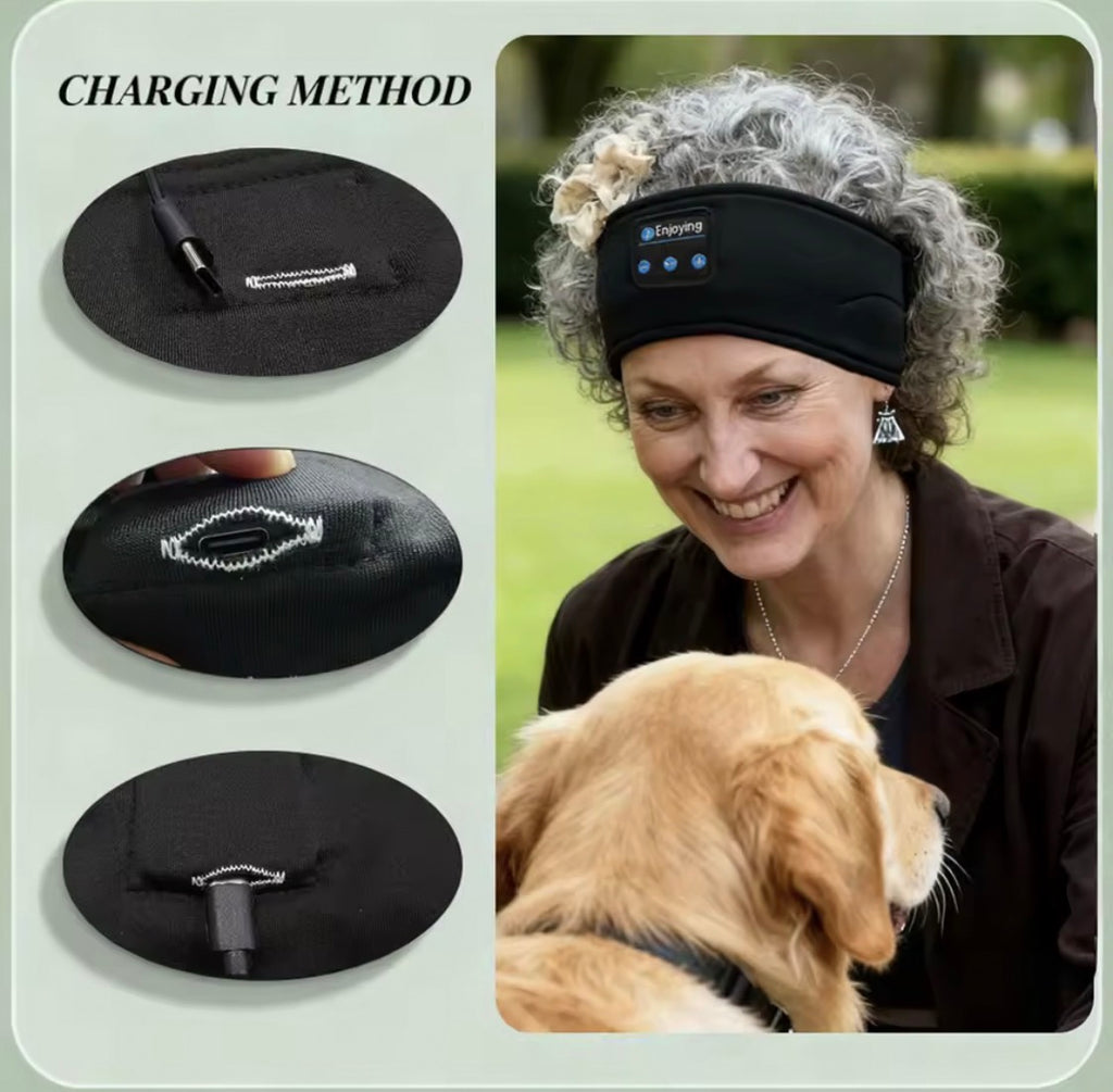 MondoBravo Fascia Comfort Bluetooth — Addormentati con la Tua Musica Senza Disturbare Chi Dorme Accanto a Te