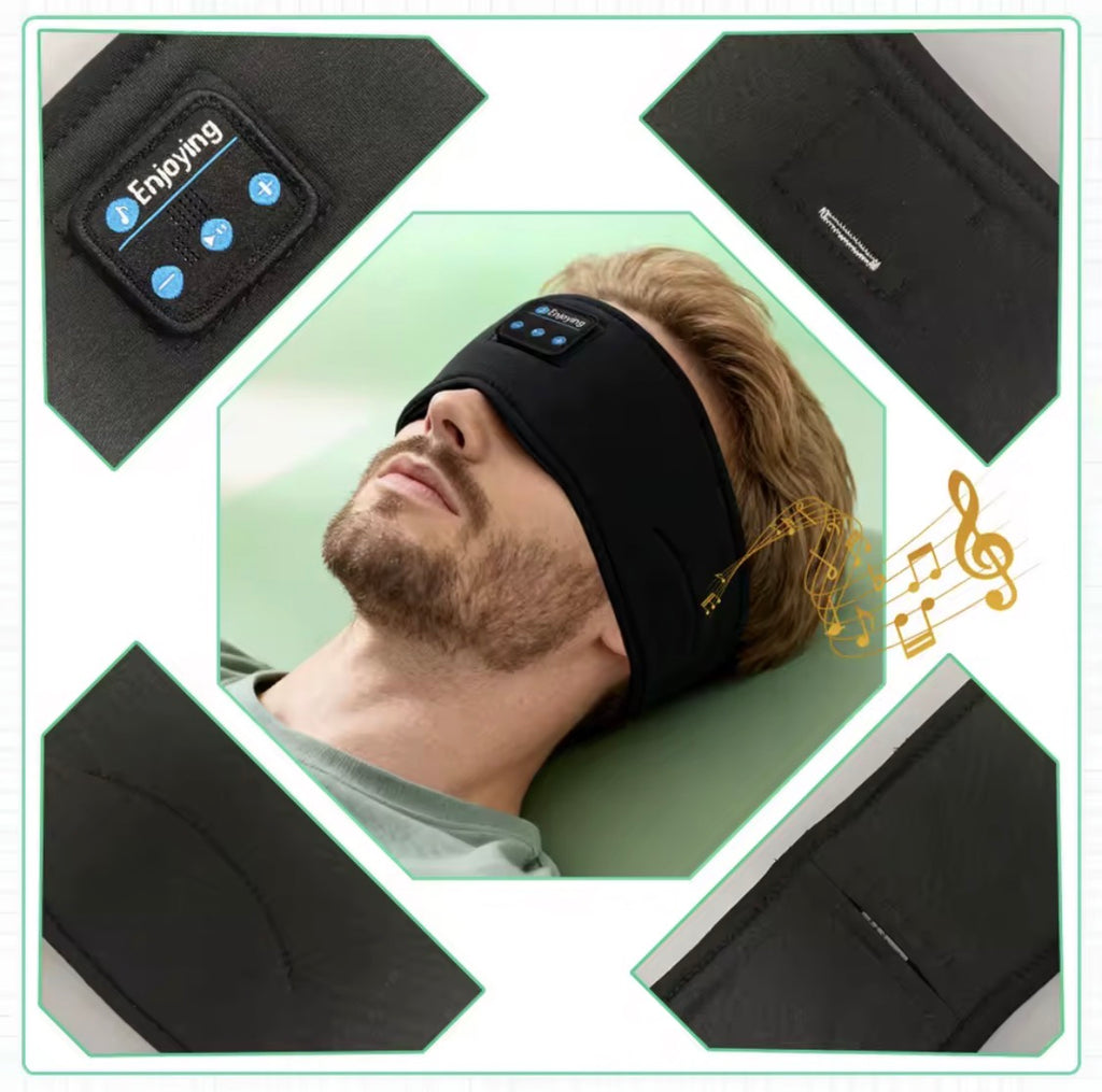 MondoBravo Fascia Comfort Bluetooth — Addormentati con la Tua Musica Senza Disturbare Chi Dorme Accanto a Te